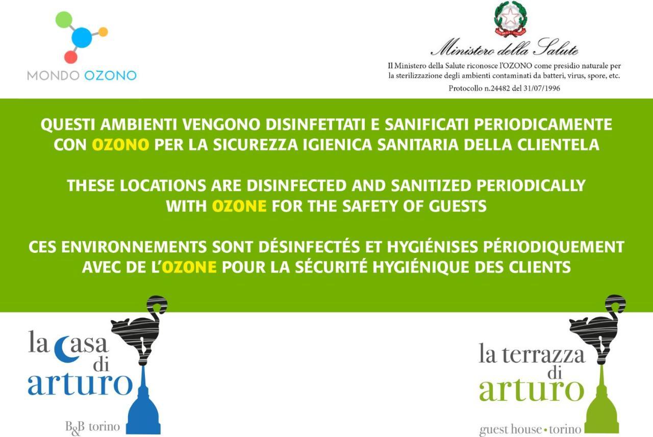 La Terrazza Di Arturo Guest House Turin Exterior photo